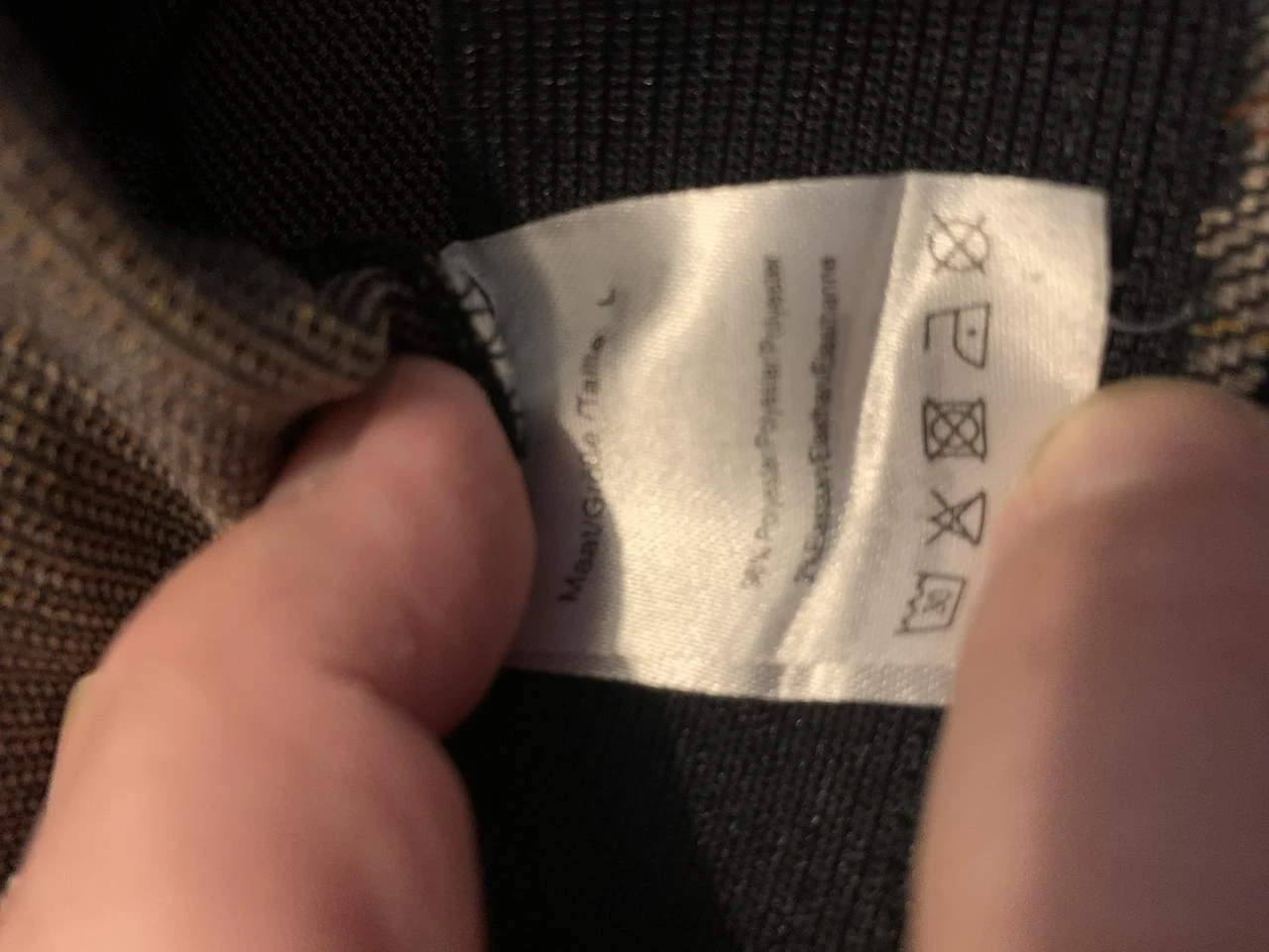 Meerkleurige rok van casual ladies. Maat L. – photo 4